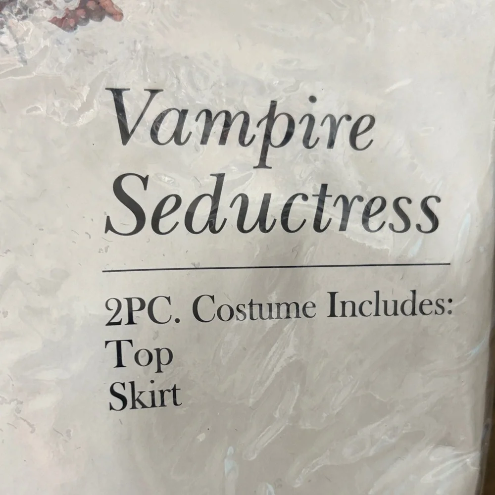 Leg Avenue Black and Red Vampire Seductress Corset Dress NWT S/M - Picture 2 of 5